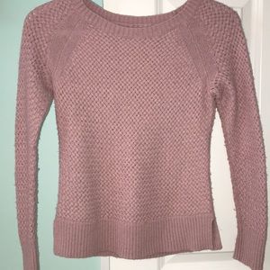 Dusty rose LOFT sweater